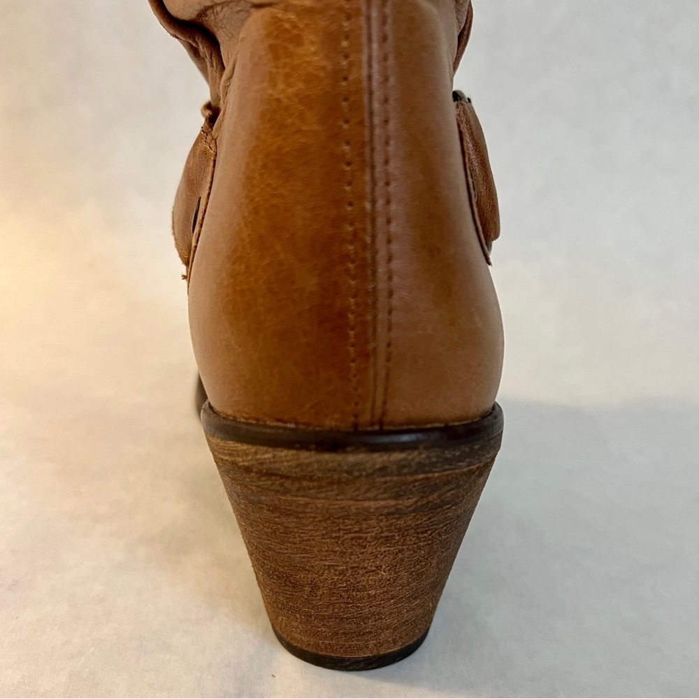 STEVE MADDEN Brown Leather Avensis Boots - Sz 7 - Picture 7 of 11